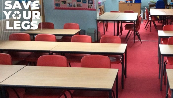 Classroom furniture business is helping schools to save their legs